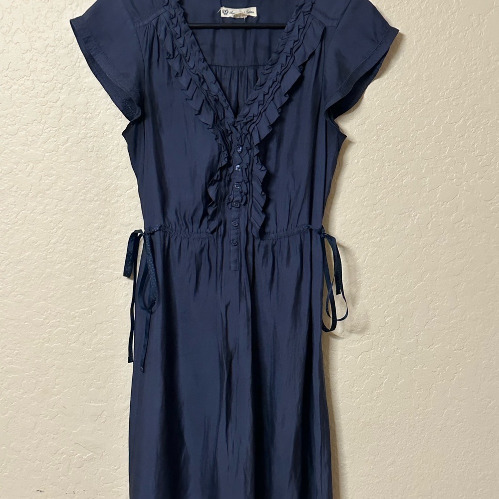 American Eagle Outfitters Dark Blue Mini Dress
